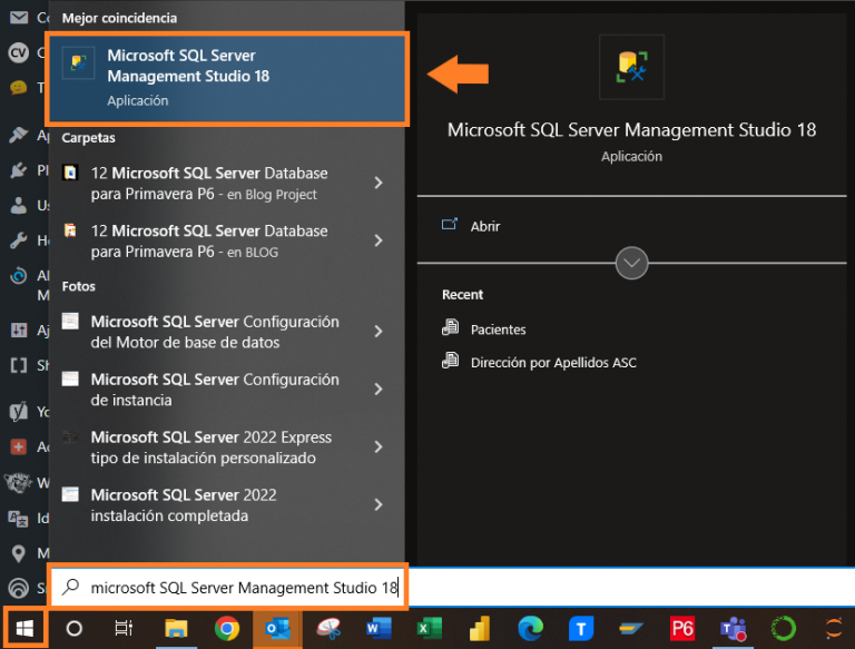 Microsoft SQL Server Database for Primavera P6 8 STEPS
